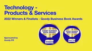 Tech Products and Services Winners - 2022 Goody Business Book Awards