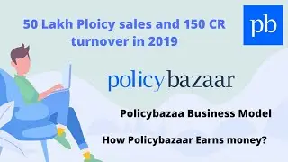 50 lakhs Policy Sales and 150 crores Turnover every year | Policybazaar Business Model