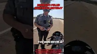 Biker Gets Speeding Ticket On His Birthday | @KepneronWheels  #motorcycle #police