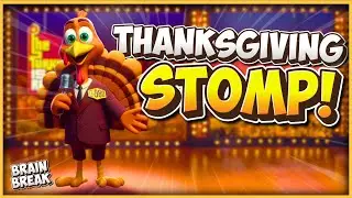 Thanksgiving STOMP! 🍁 Autumn Brain Break 🍁 Thanksgiving 🍁 Danny Go Noodle 🍁 Just Dance