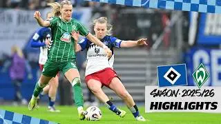 UNENTSCHIEDEN IM NORDDERBY | Highlights & Stimmen | HSV Frauen vs. Werder Bremen