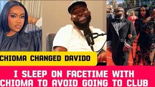 Davido sleeps on FaceTime with his wife chioma to avoid clubbing at night and runnin into temptation