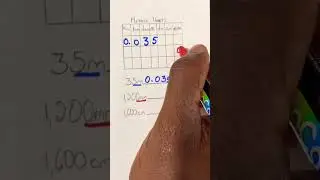 ✅Converting Metric Units #metrics #mathtrick #fractions #mathtutor #multiplication #education
