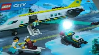 Lego ambulance airplane review
