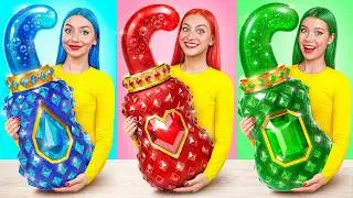 Девушка Изумруд, Рубин и Бриллиант | Кулинарный Челлендж от Multi DO Girls