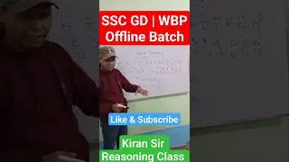ssc /wbp math & reasoning basic To advance class🔥 #shorts #short #sscgd #wbp #viral #trending #yt