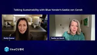 Talking Sustainability with Blue Yonder's Saskia van Gendt | AnalystANGLE