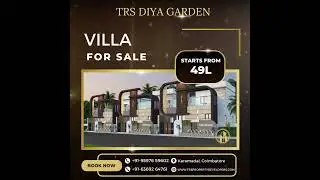 TRS DIYA GARDEN - Premium Plots and Villas sales at Karamadai, Coimbatore