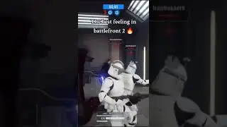 Battlefront 2 epic moments 🔥 #starwarsgaming #starwarsbattlefront2 #epicmoments
