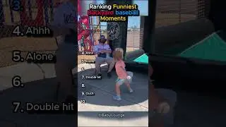 Ranking funny Backyard Baseball moments #youtube#baby #funny #kid #happy #lol #cute #love