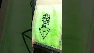 ABSTRACT OF INVERSE PYRAMID | ART | ACTIVITY | PAINTING | DEMO