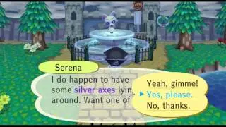 Animal Crossing: City Folk - Receiving the Silver Axe 1080p HD [Dolphin Wii/GC Emulator]