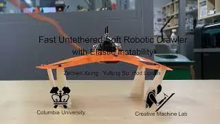Fast Untethered Soft Robotic Crawler with Elastic Instability (ICRA 2023)