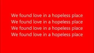 Rihanna - We Found Love [LYRICS]