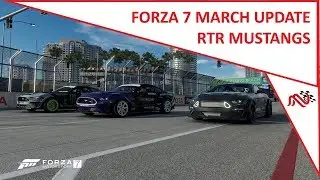 Forza 7 - March Update (RTR Mustangs)