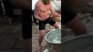 ICE BATH AFTER DANCE! #icebath #iceman #coldwater #breathe #coldtherapy #ice #icebaths #breathwork