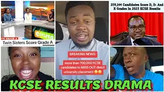 GENZ HILARIOUS REACTION ON 2025 KCSE RESULTS NATIONWIDE