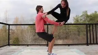 couple yoga poses // ft. my boyfriend