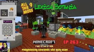 All the Mods 9 EP263: ATM Star: Pulsating Black Hole - Botania, Rune Ritual Mythic Botany, Mjollnir