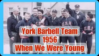 York Barbell team 1956. When they were young!  Hoffman, Kono, Paul Anderson, Sheppard, George & more