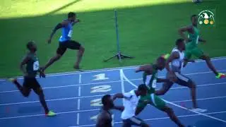 Karabo Mothibi wins men's 100m Final A at 2019 Gaborone International Meet