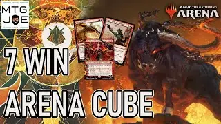 This Cube Deck is INSANE! 7 Win Trophy | MTG Arena Cube Draft Strategy| Magic the Gathering