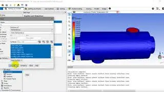 Analysis on shell and tube heat exchange in fluent fluid flow