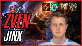 ZVEN - JINX vs TWITCH ADC - NA MASTER - PATCH 11.10
