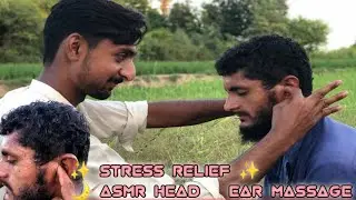 ASMR || Indian Head & Ear Oil Massage | Ultimate Relaxation, Stress Relief & Deep Sleep