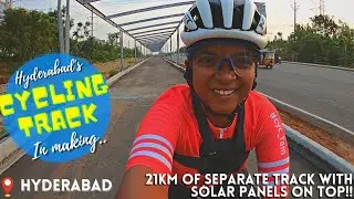 Upcoming Cycling Track | First in India | Hyderabad | Vlog#2 | | The BucketList | VLOG | 2023
