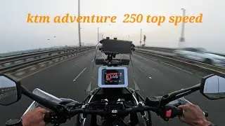 Ktm adventure  250 2025 model top speed test ... #ktm #ktmadventure250 #topspeed #ktmadventure390 