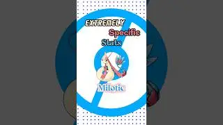 Extremely Specific Stats: Milotic #pokemon #shorts