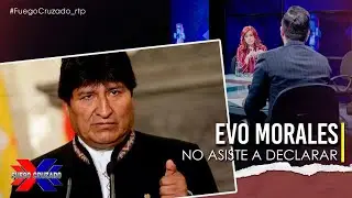 EVO NO ASISTE A DECLARAR / FUEGO CRUZADO / JUEVES 10 DE OCTUBRE 2024