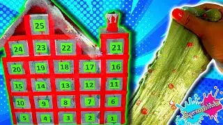 Calendario de adviento para hacer Slime navideño - Supermanualidades