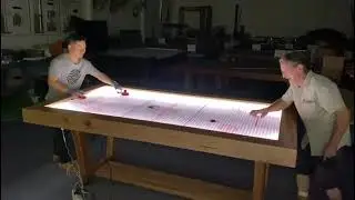 8ft regent Air Hockey Table - Acrylic base