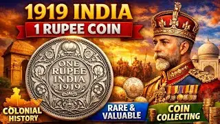 &ldquo;The 1919 British India Silver Rupee 🇮🇳 | A Rare Coin with a Powerful Colonial Story!&rdquo;