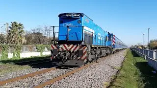 EMD GM GT-22CW A924 + Formaci&oacute;n n&deg; 20 x KM 42/41 (Jos&eacute; C. Paz) hacia Retiro !!!