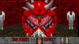 Doom 1993  play-through - E3M7 - Limbo