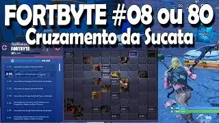 ONDE ENCONTRAR O FORTBYTE 08 OU 80, ENCONTRADO NO CRUZAMENTO DA SUCATA - PIPOCO FORTNITE