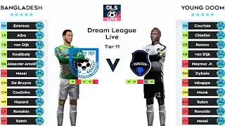 DLS21 Live Match || Bangladesh VS Young Doom