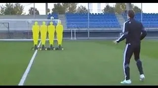 Amazing Knuckleball Freekick Goal like Ronaldo Bale Fat boy