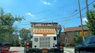 New York Drive Tour Streets of Maspeth, Queens, New York