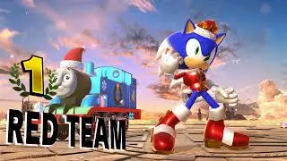 Snowdrift Sonic + Thomas (Chirstmas) - Super Smash Bros Ultimate Mod Showcase