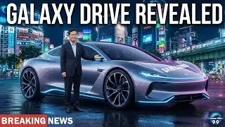 Samsung анонсировала новый электромобиль Galaxy Drive 2026 года, который составит конкуренцию Tes...