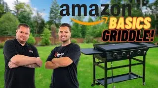 Amazon Basics Griddle Unboxing and Setup!