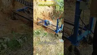 Ideal for foundation drilling, pole installation, and reinforcement work #constructionmachinery