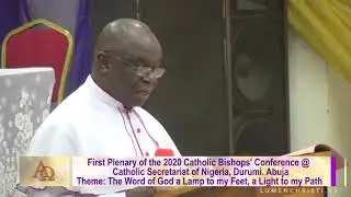 First Plenary of the 2020 Catholic Bishop Conference