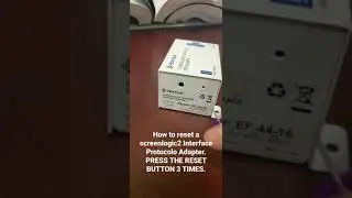 Screenlogic2 Interface Protocol Adapter Reset. WiFi network,  DNS Reset. New Modem Reset