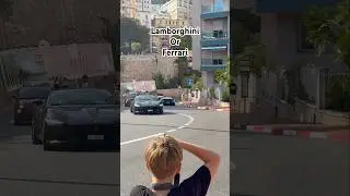 Lamborghini or Ferrari? Cruising in Monaco 🇲🇨#mixtape #automobile #lifestyle #viral #mixtape