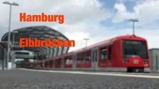 Züge/Trains in Hamburg Elbbrücken